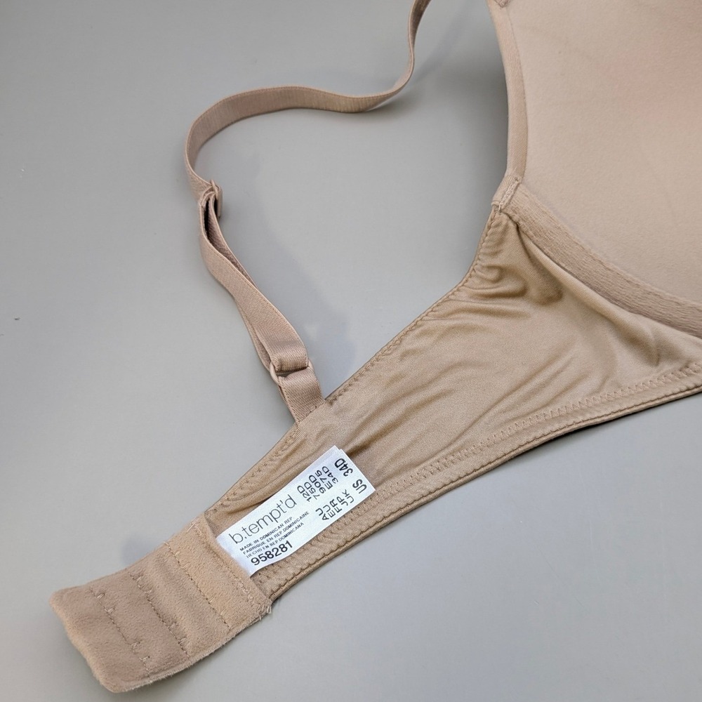 b.tempt'd by Wacoal Ciao Bella Nude Beige Underwire T-Shirt Bra Model 958281 34D - Picture 4 of 8